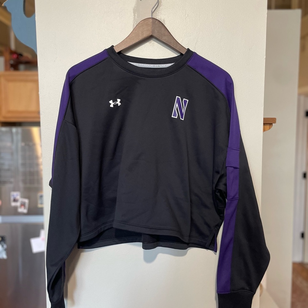 Northwestern Cropped Sweatshirt
